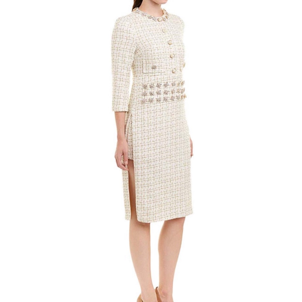 ZERACO LANYAYI | NWT Embellished Boulce Knit Dress